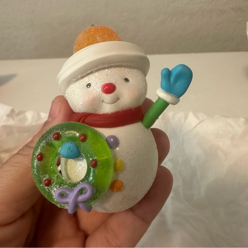 2019 Sweet Snowman Hallmark Keepsake Ornament Limited Edition Rare - Picture 5 of 12